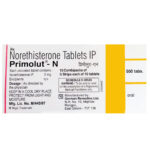 Buy Primolut N 5 mg (Norethisterone) Tablets Online USA