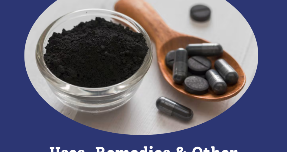Uses, Remedies & Other Information on Activated Charcoal.